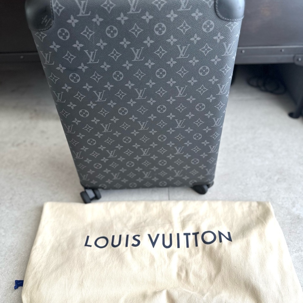 Louis Vuitton Horizon 55 Monogram Eclipse Carry-On Bag Black (Used 4x!)